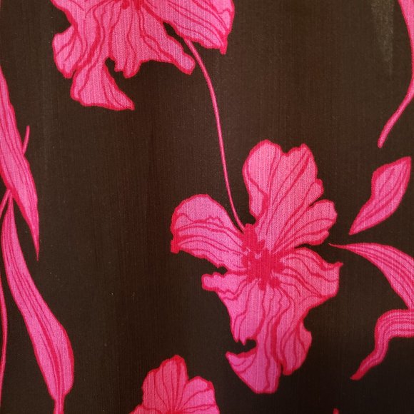 🍋Banana Republic Floral Sleeveless Top with Side Bow - Picture 6 of 11